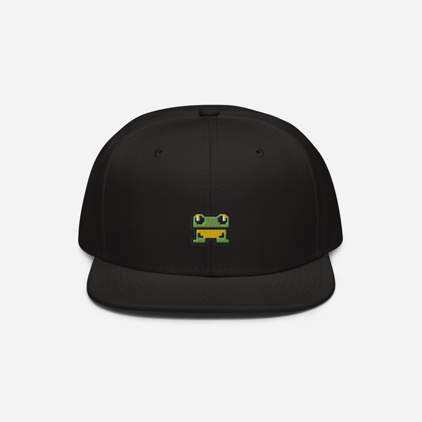 Snapback - Black - FrogFolio