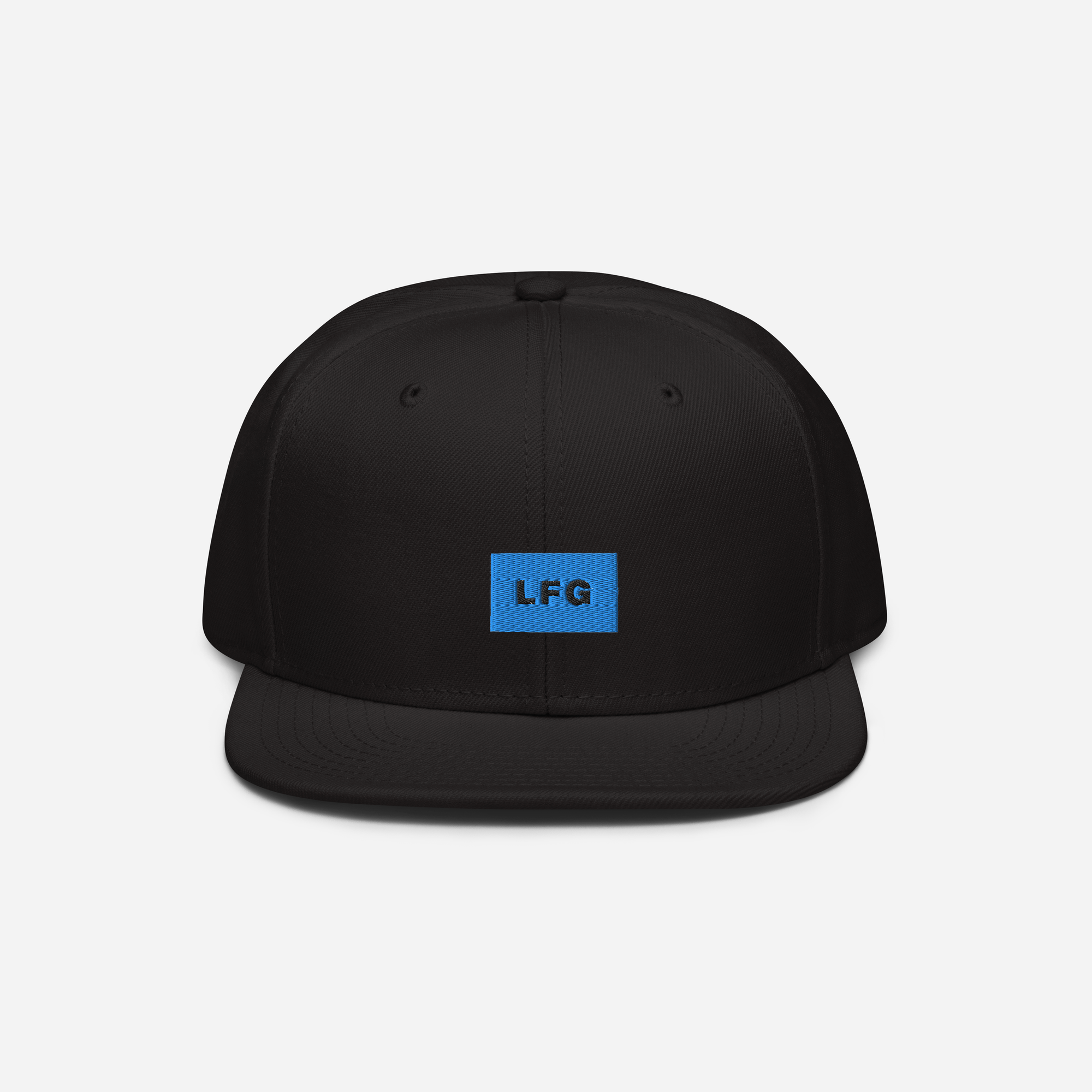 Snapback - Black - LFG (blue)