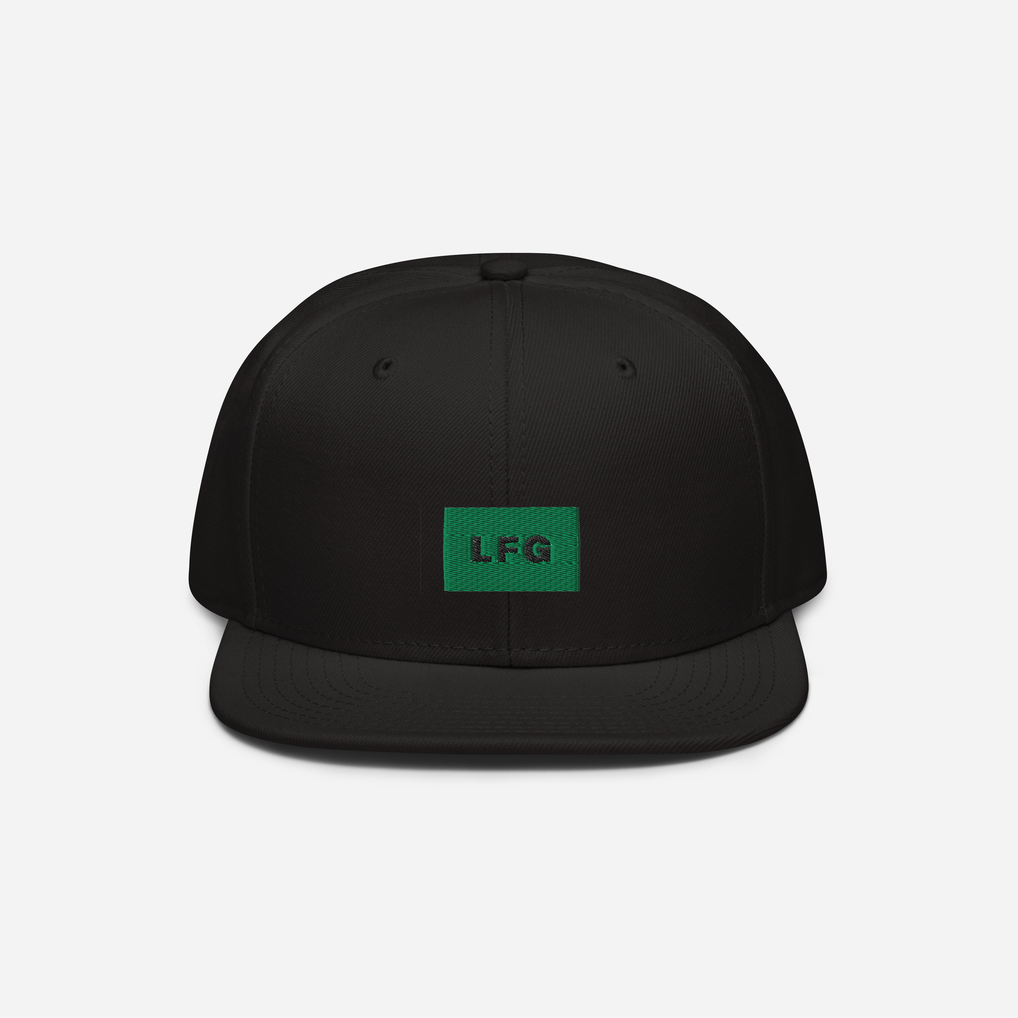 Snapback - Black - LFG (green)