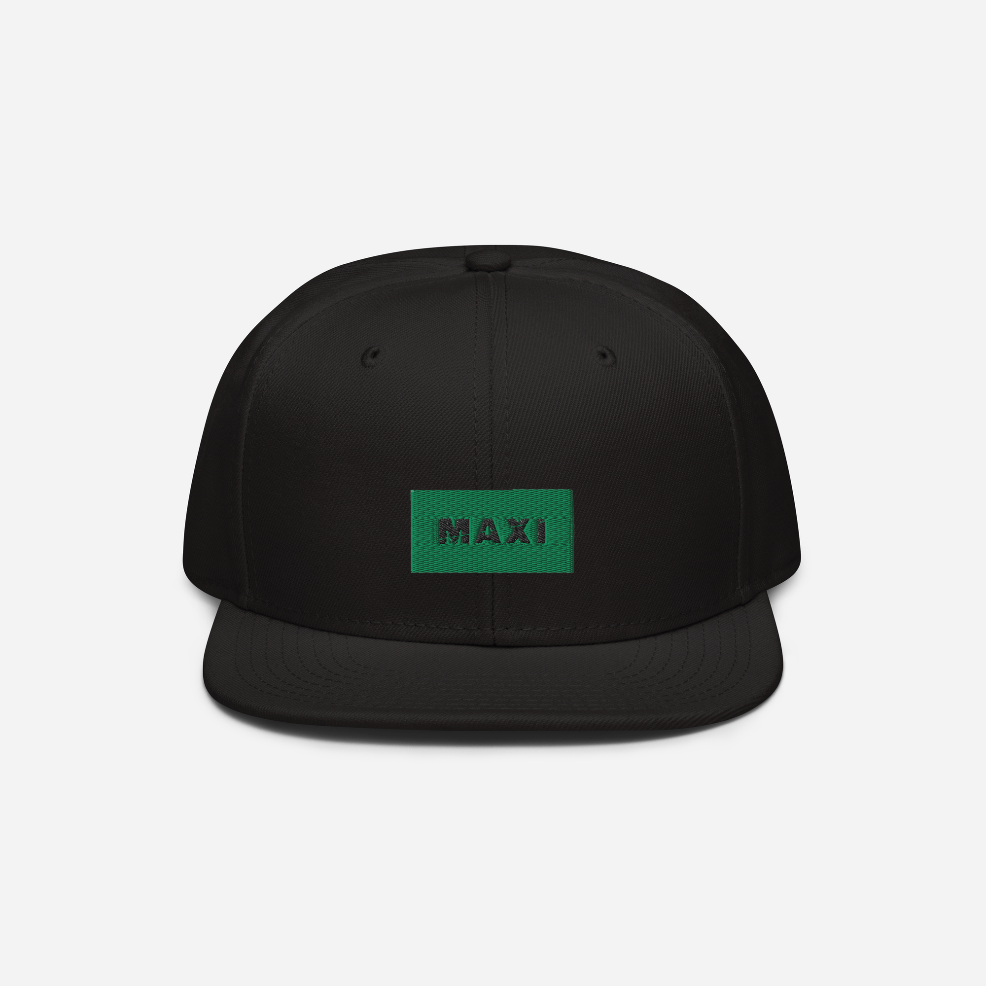 Snapback - Black - MAXI (green)