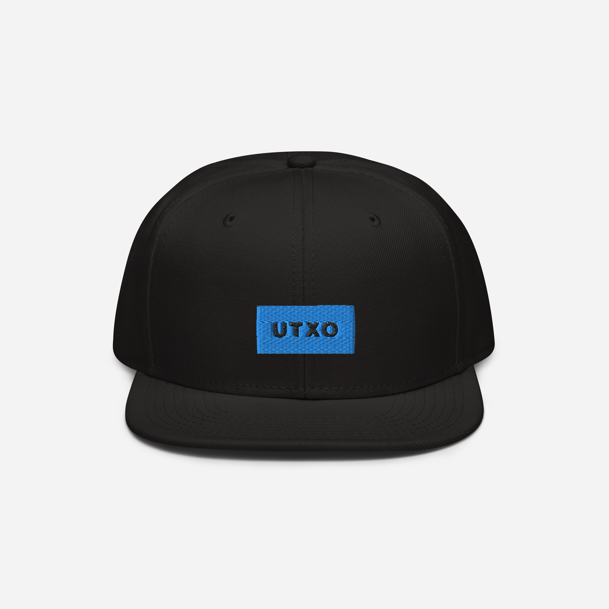 Snapback - Black - UTXO (blue)