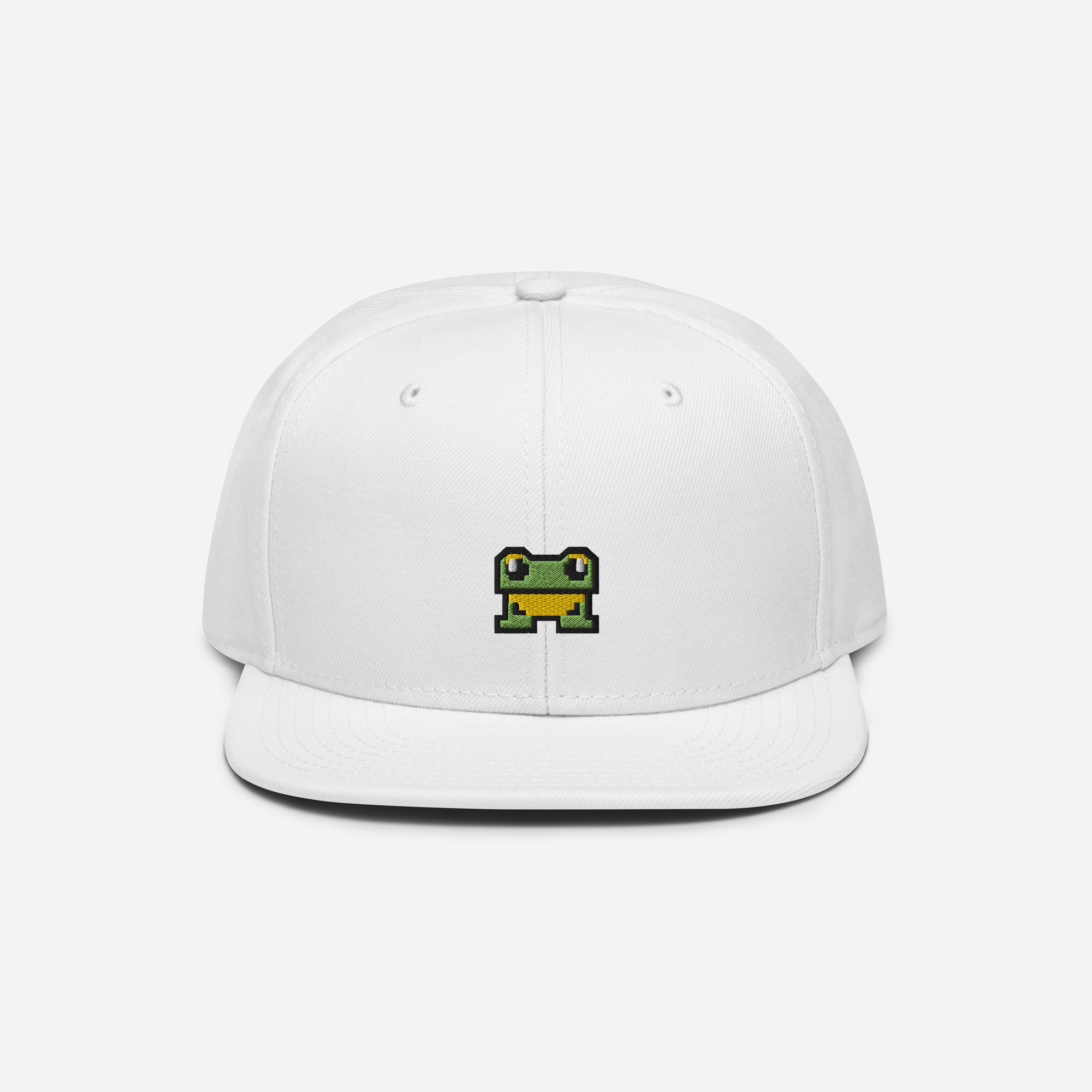 Snapback - White - FrogFolio