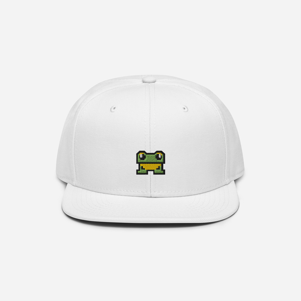 Snapback - White - FrogFolio