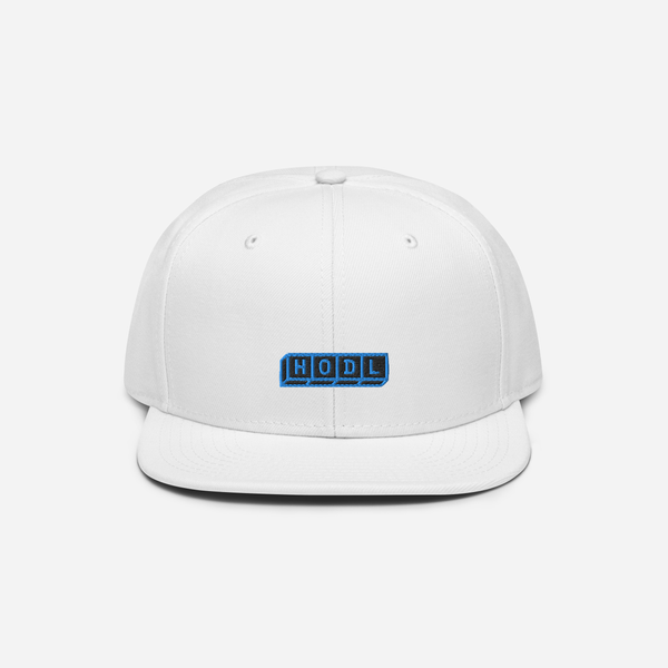 Snapback - White - HODL