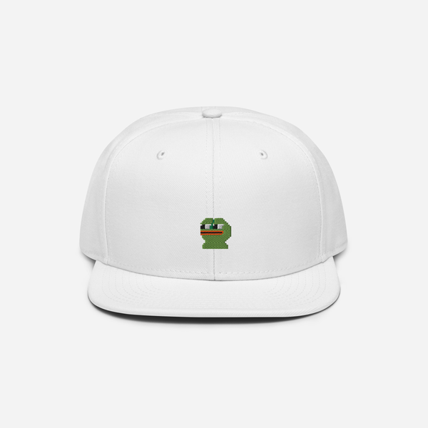 Snapback - White - Pepe