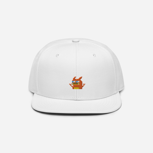 Snapback - White - Pepezard