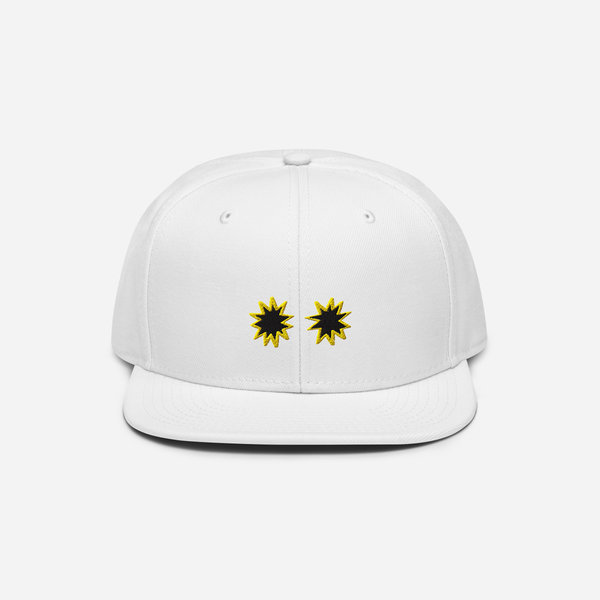 Snapback - White - StarsEyes