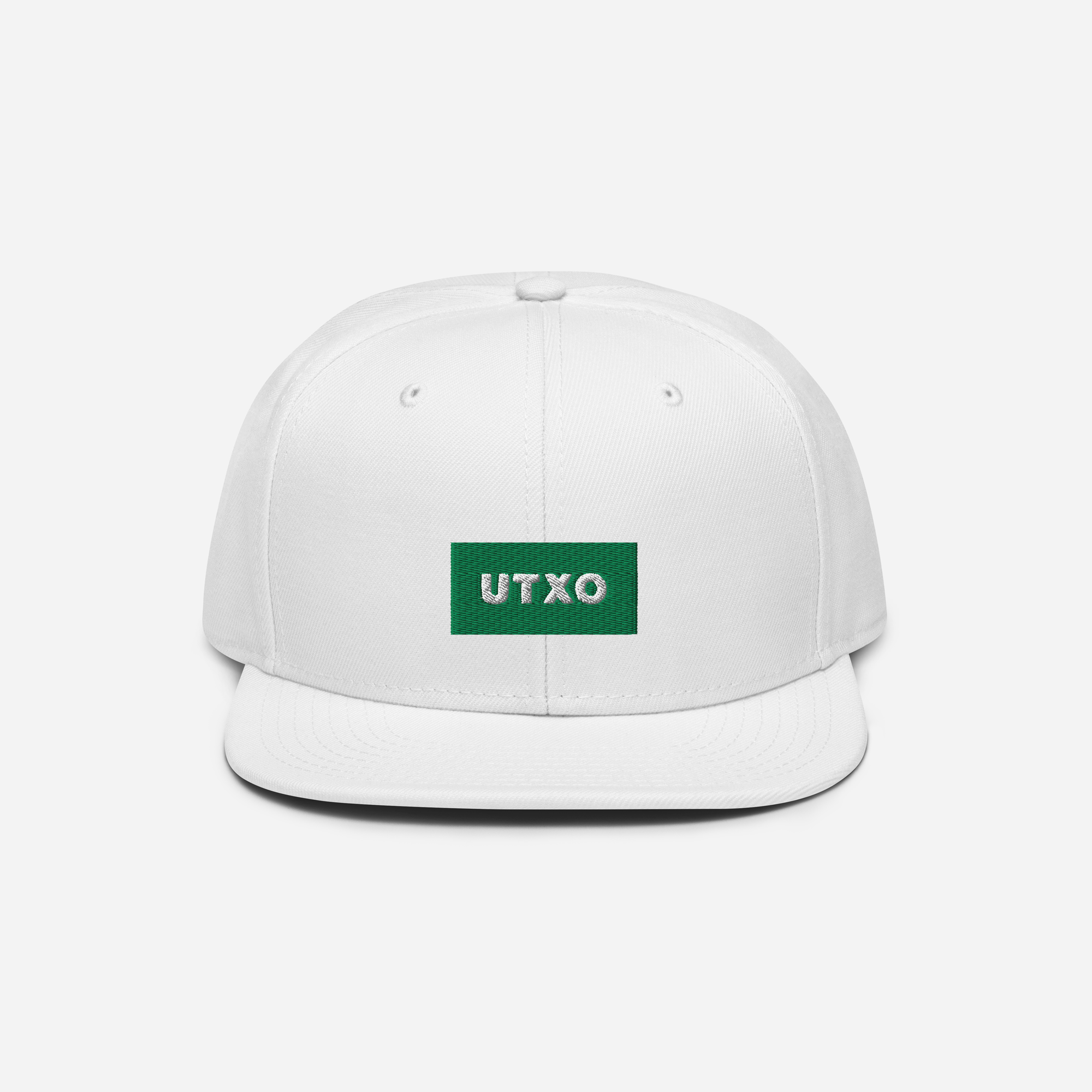 Snapback - White - UTXO (green)