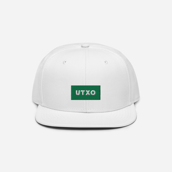 Snapback - White - UTXO (green)