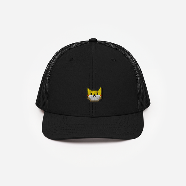 Snapback Trucker Cap - Black - Catoshi