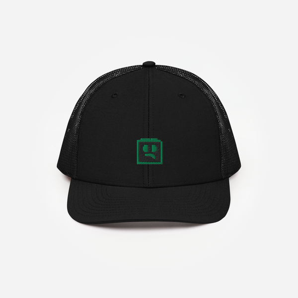 Snapback Trucker Cap - Black - FOMO