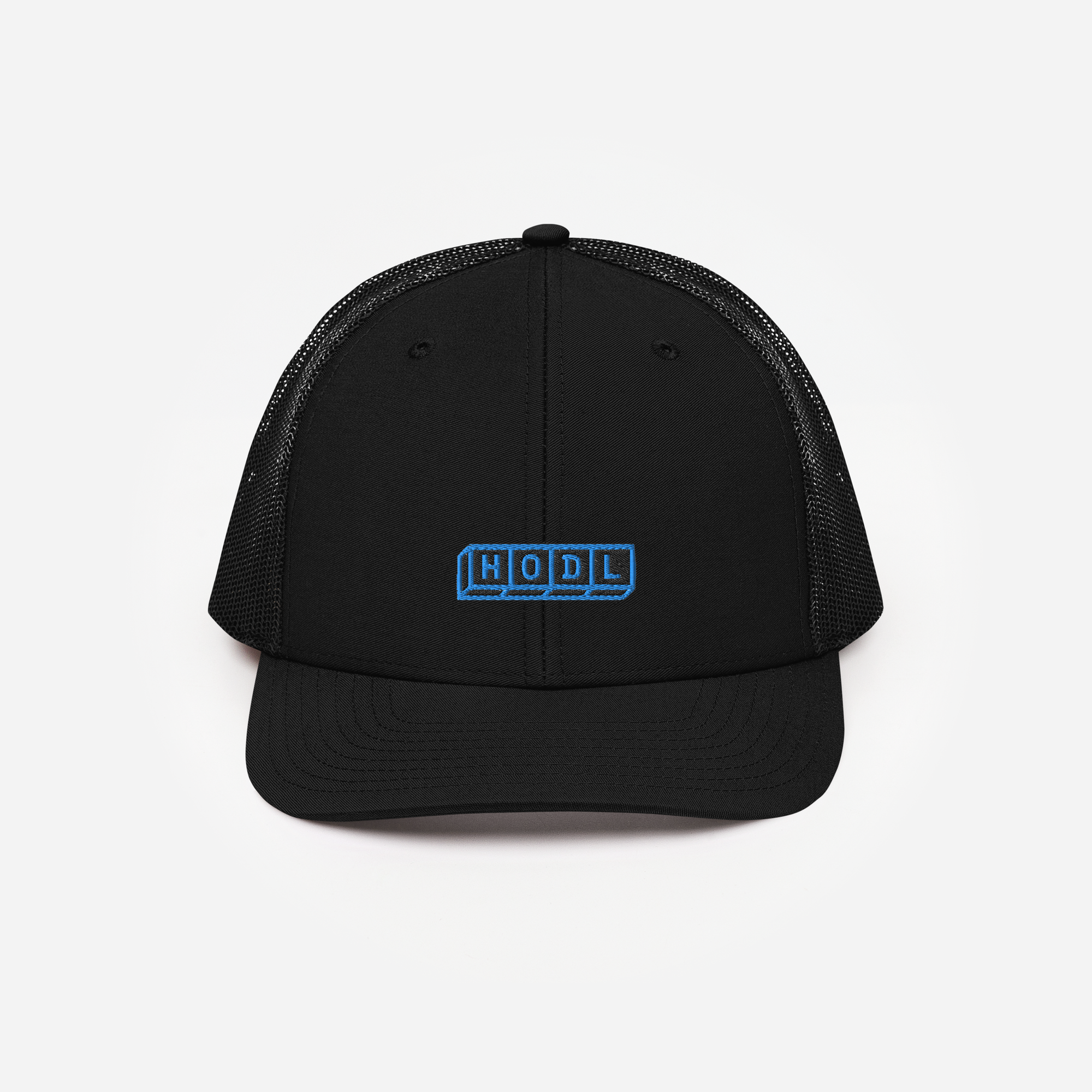 Snapback Trucker Cap - Black - HODL
