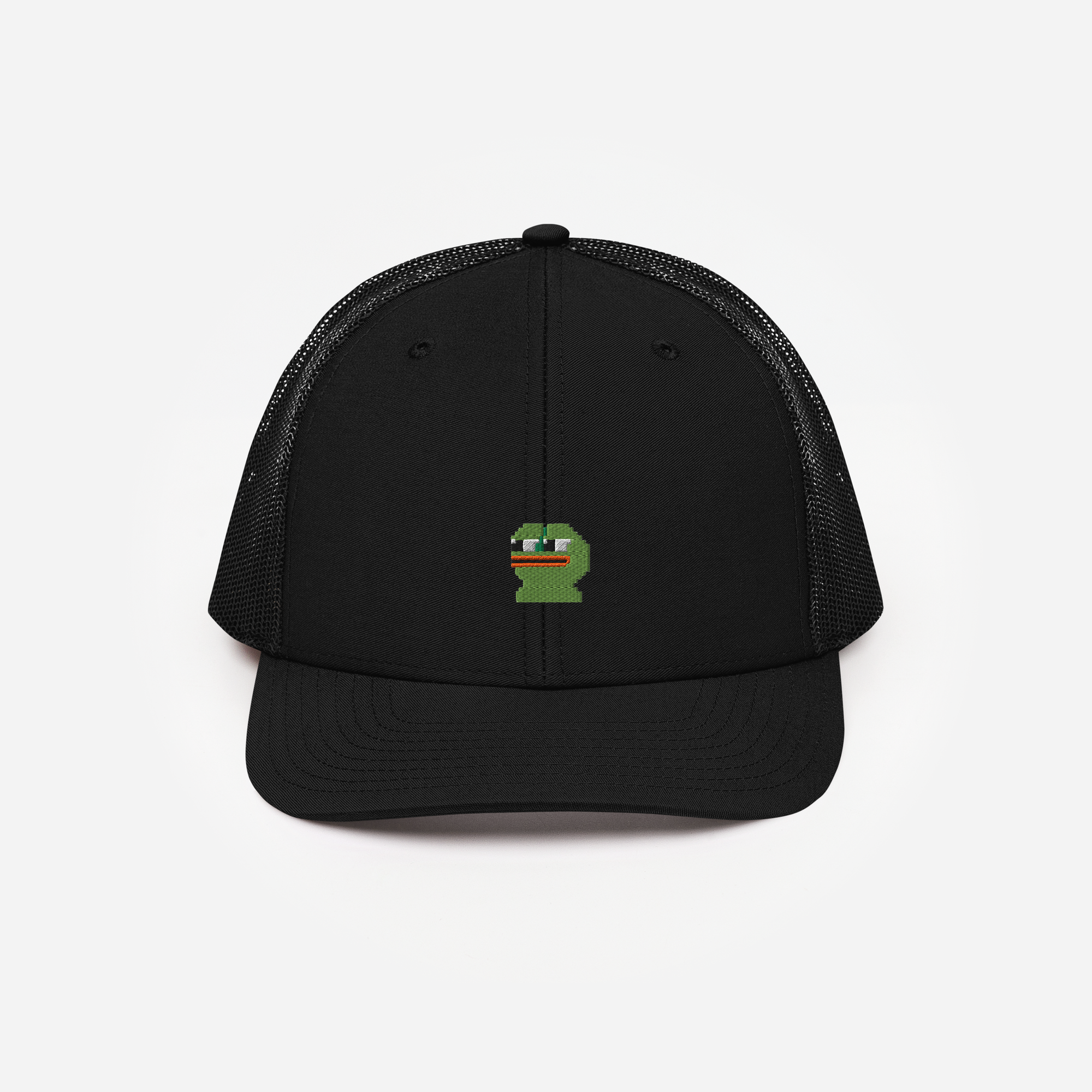 Snapback Trucker Cap - Black - Pepe