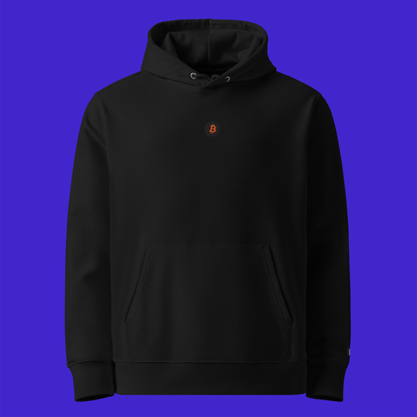 Unisex Essential Eco Hoodie - BLACK - BTC (noir)