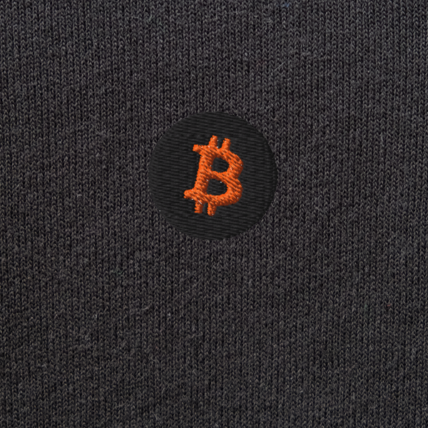 Unisex Pullover Hoodie - BLACK - BTC (noir)