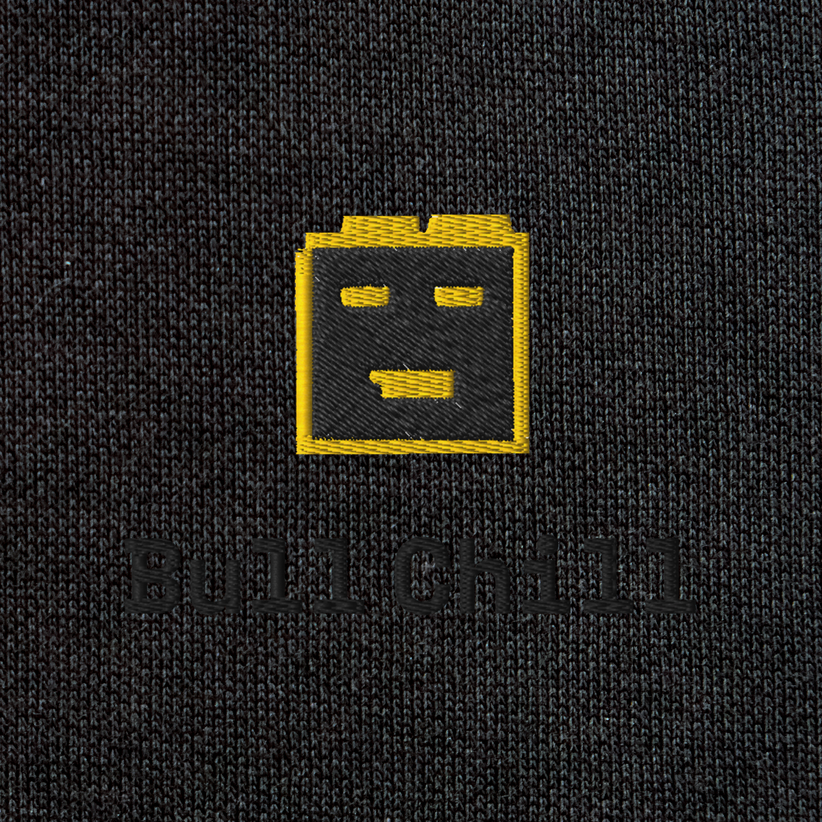 Unisex Eco Raglan Hoodie - BLACK - BullChill