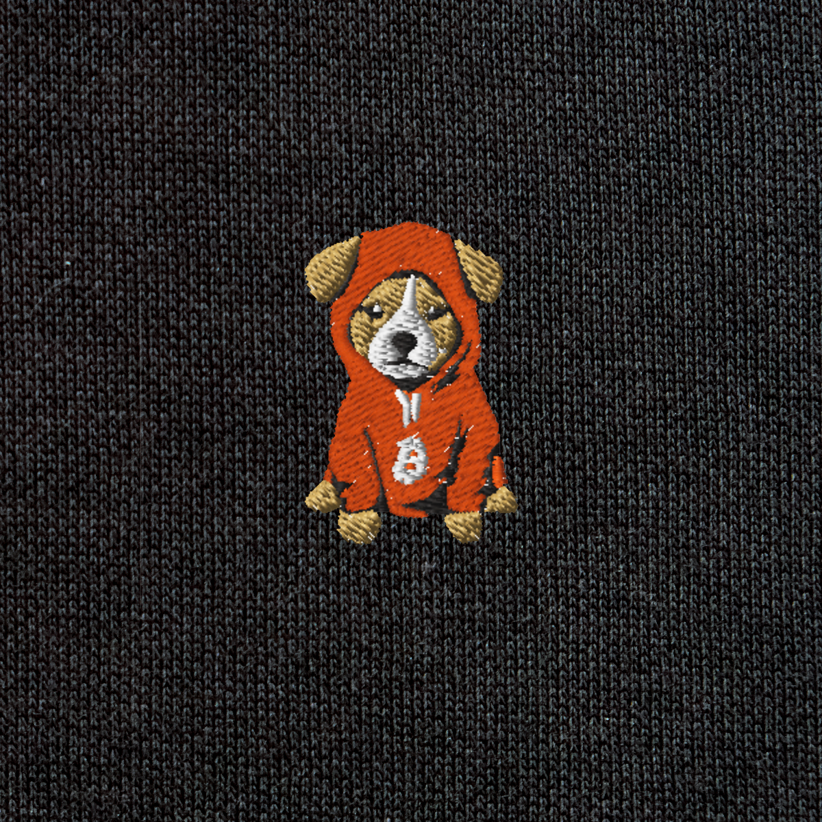 Unisex Eco Raglan Hoodie - BLACK - $DOG