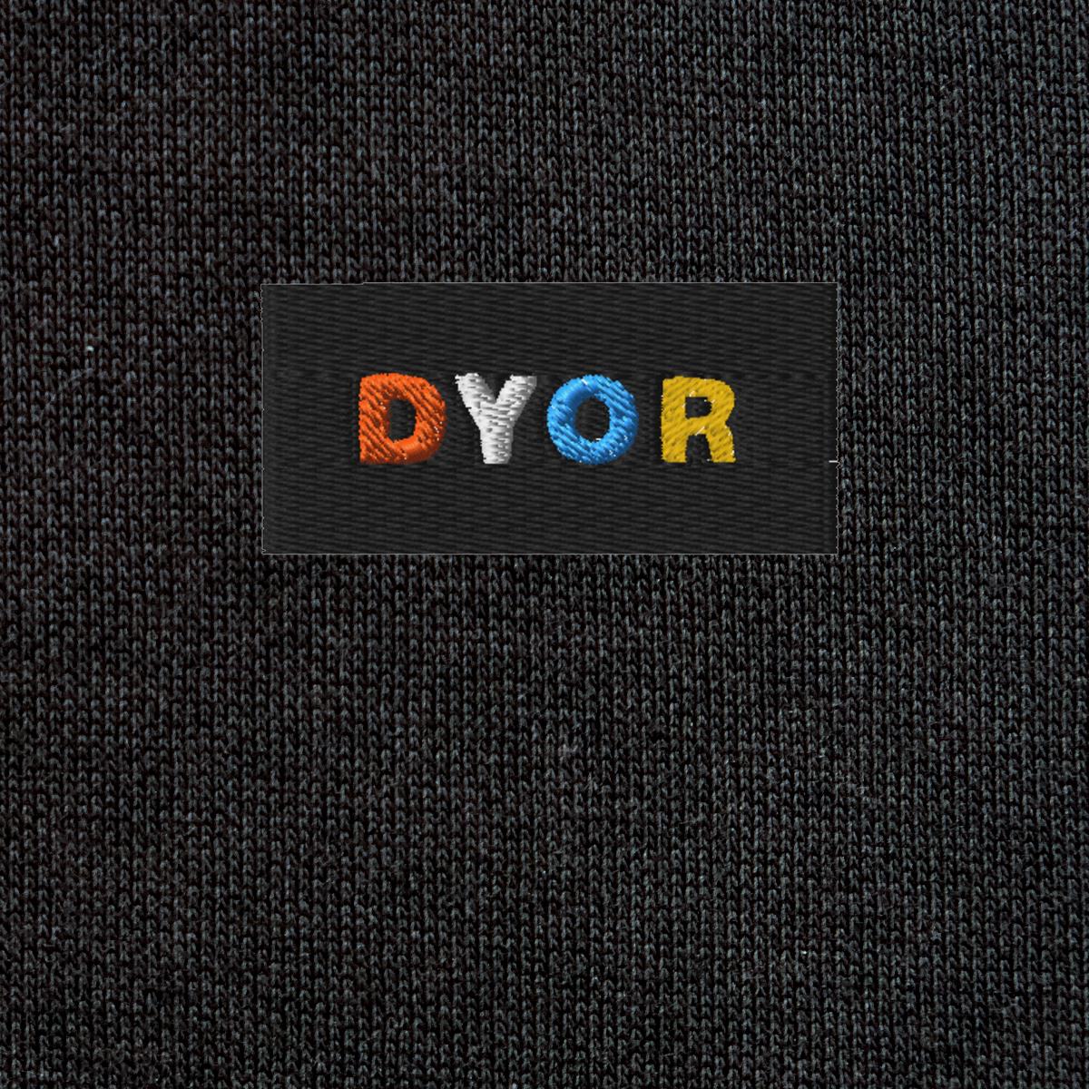 Unisex Eco Raglan Hoodie - BLACK - DYOR