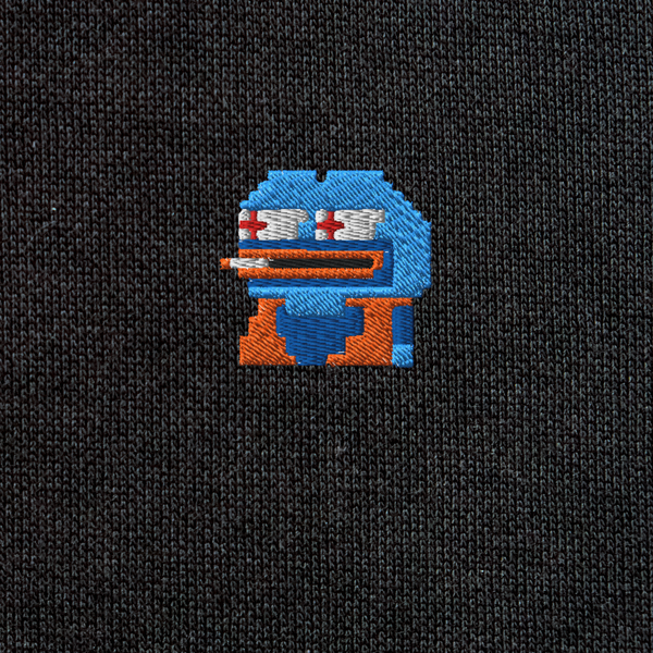 Unisex Eco Raglan Hoodie - BLACK - Gokupepe