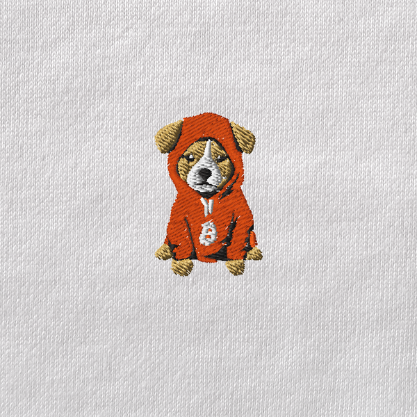 Unisex Eco Raglan Hoodie - WHITE - $DOG