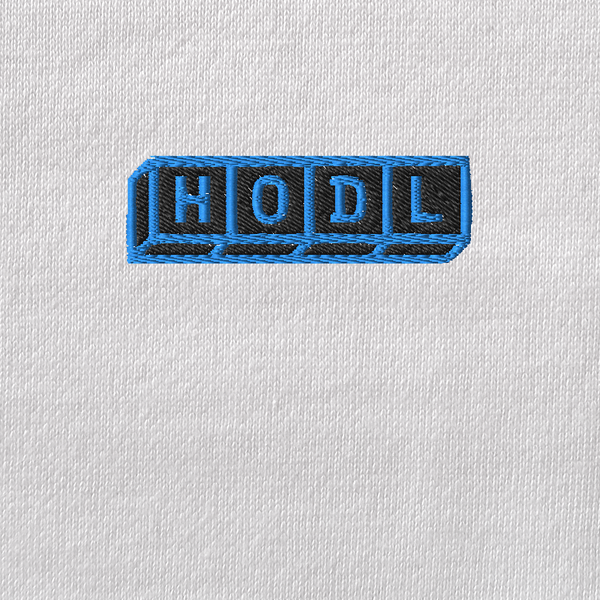 Unisex Eco Raglan Hoodie - WHITE - HODL
