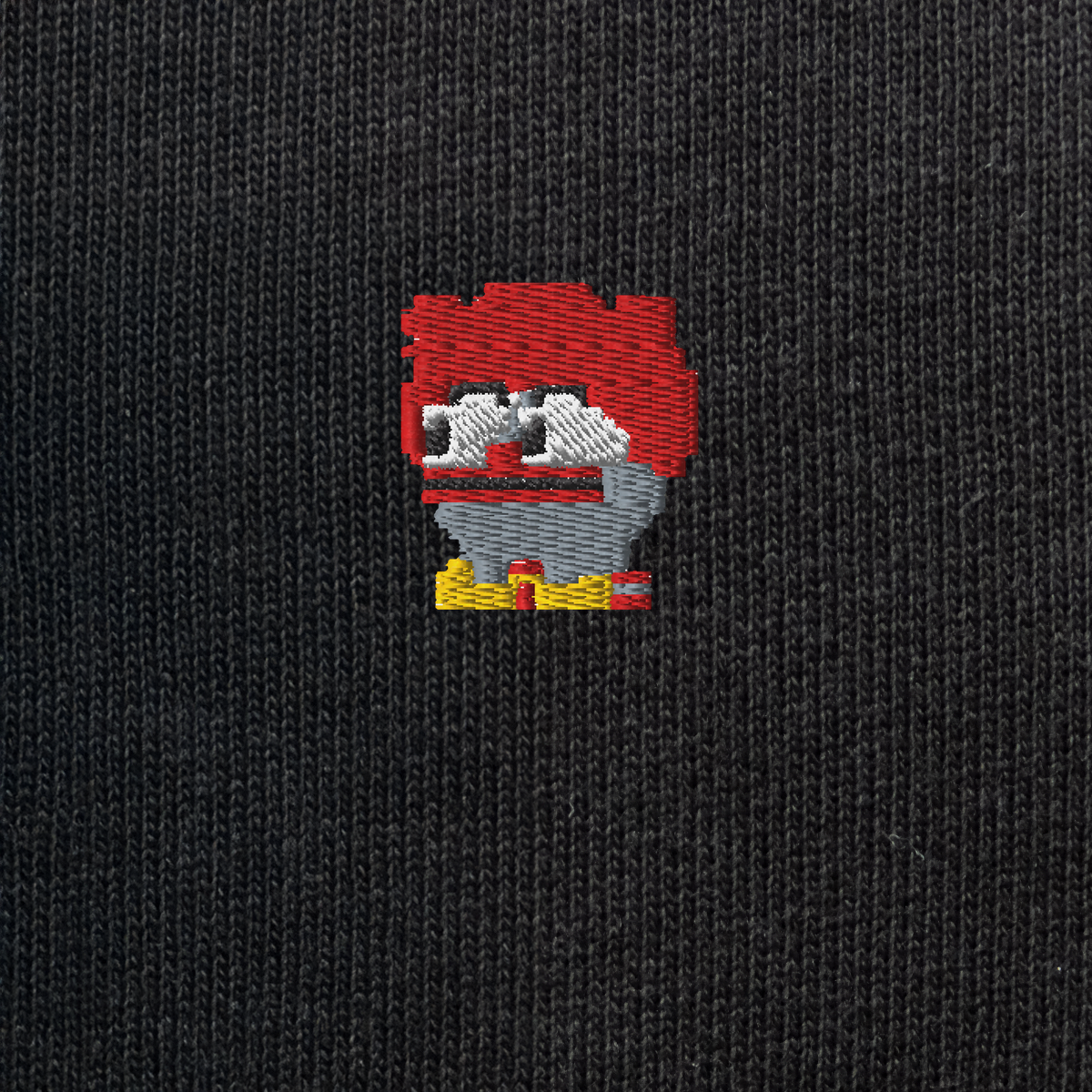 Unisex Eco Sweatshirt - BLACK - Clownpepe