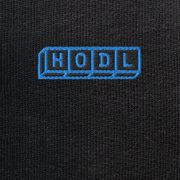 Unisex Eco Sweatshirt - BLACK - HODL