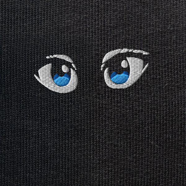 Unisex Eco Sweatshirt - BLACK - Manga