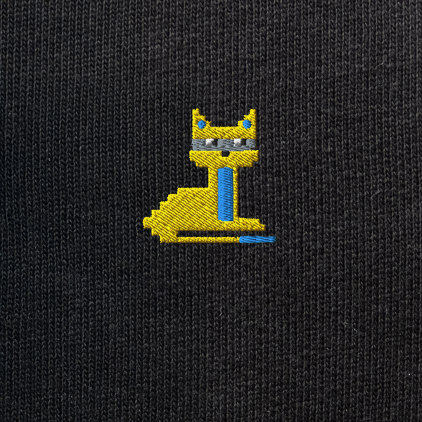 Unisex Eco Sweatshirt - BLACK - NodeCat