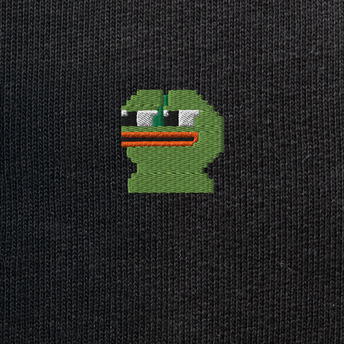 Unisex Eco Sweatshirt - BLACK - Pepe