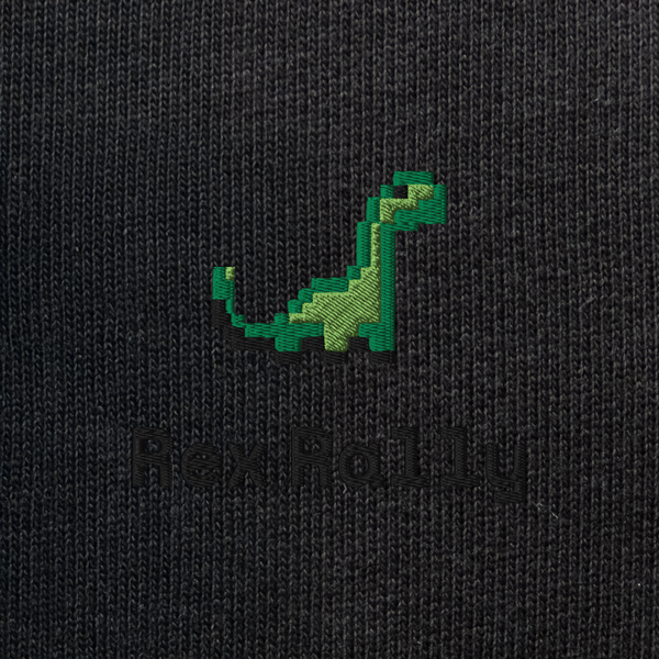 Unisex Eco Sweatshirt - BLACK - RexRally