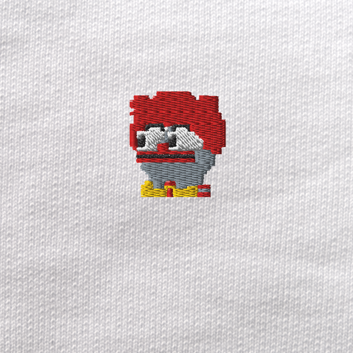 Unisex Eco Sweatshirt - WHITE - Clownpepe