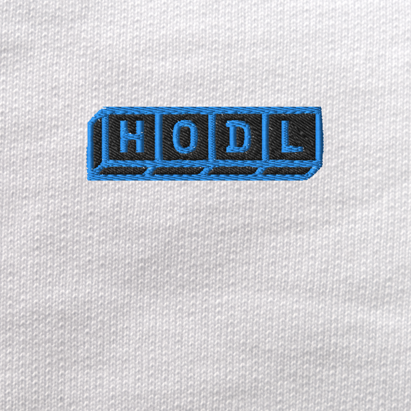 Unisex Eco Sweatshirt - WHITE - HODL