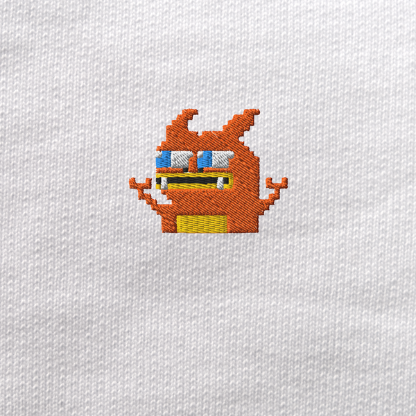 Unisex Eco Sweatshirt - WHITE - Pepezard