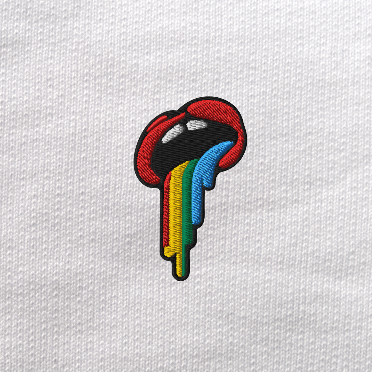 Unisex Eco Sweatshirt - WHITE - Rainbow