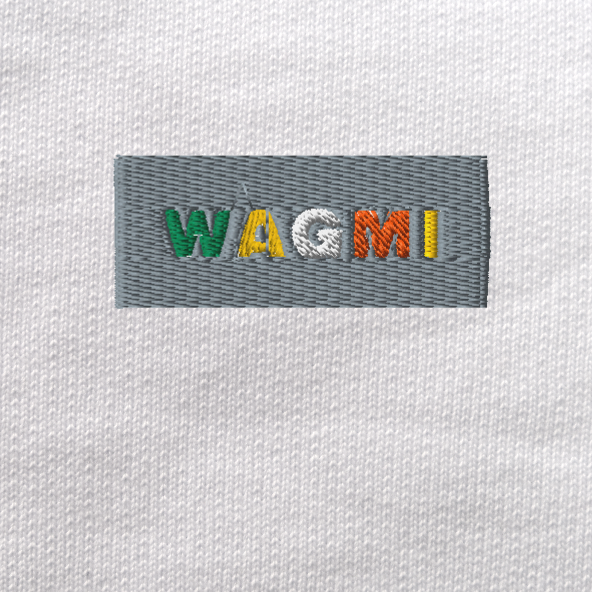 Unisex Eco Sweatshirt - WHITE - WAGMI