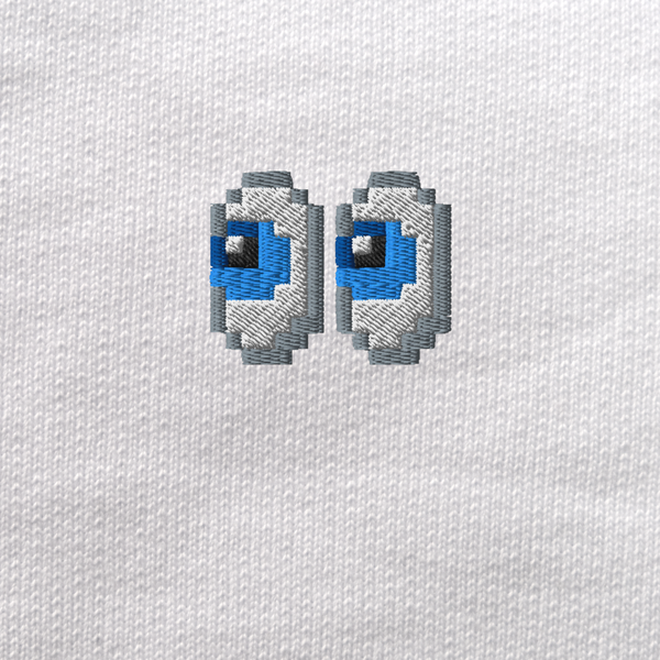 Unisex Eco Sweatshirt - WHITE - WTF