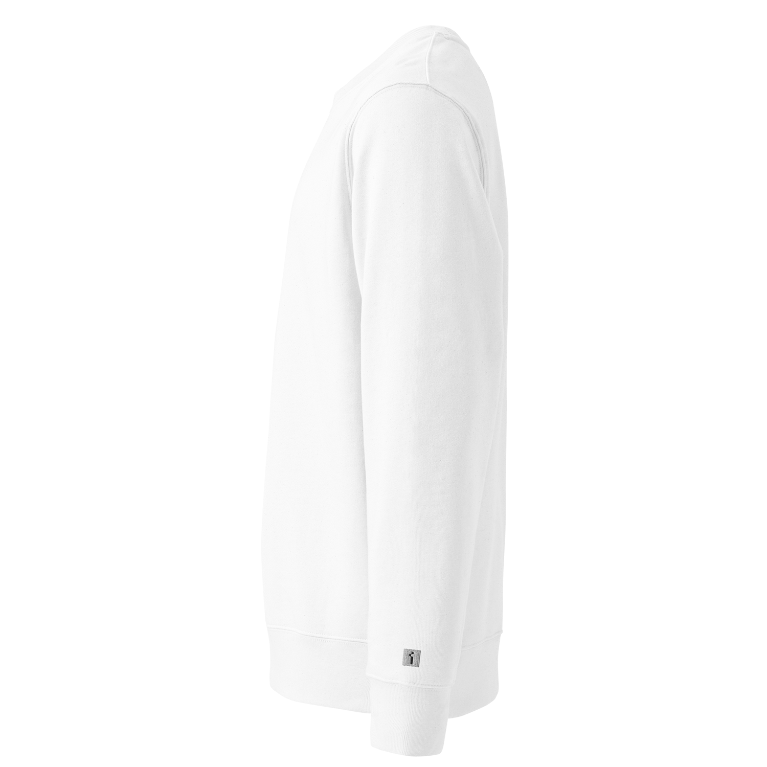 Unisex Eco Sweatshirt - WHITE - StarsEyes (yellow)