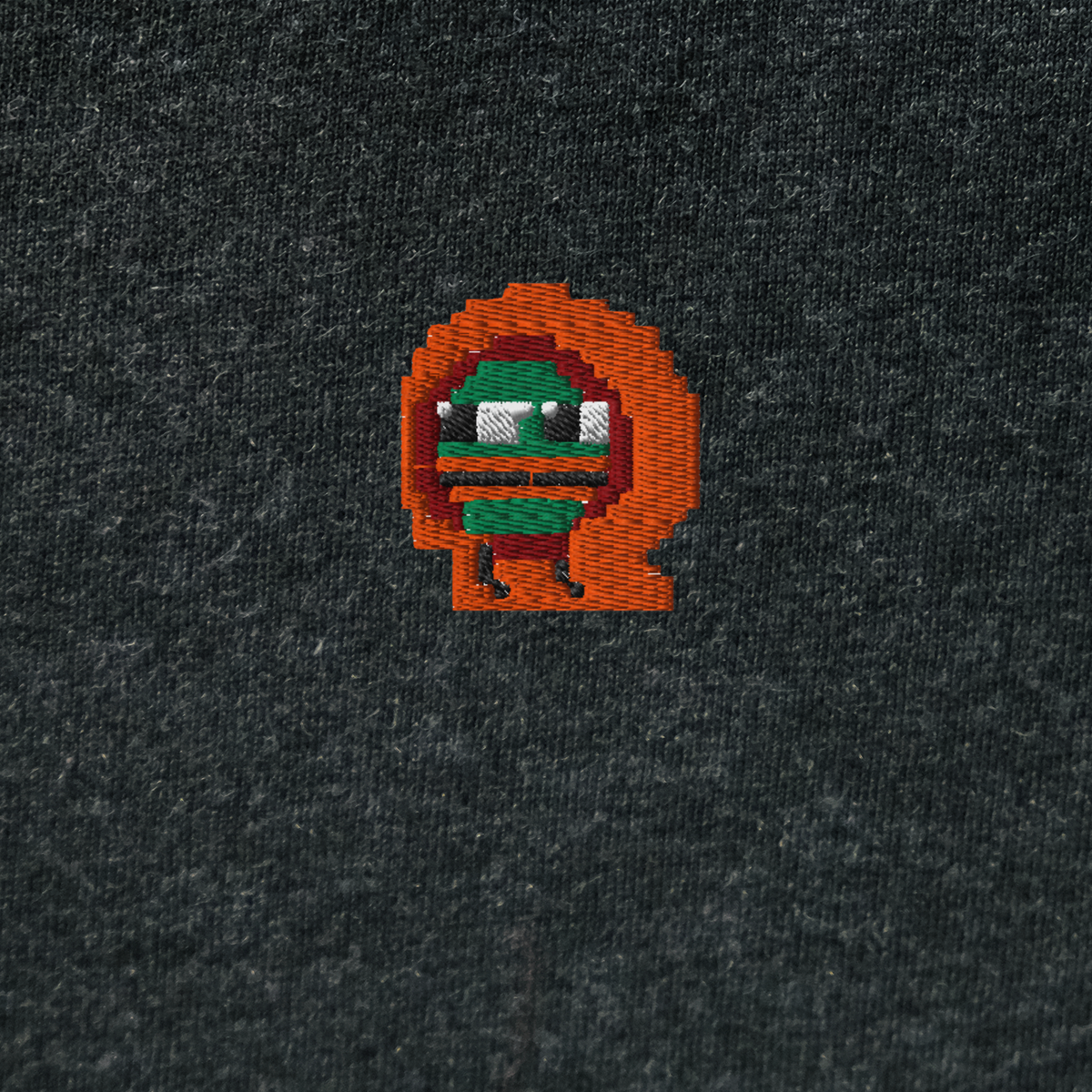 Unisex Hooded Long Sleeve Tee - BLACK - Kylepepe