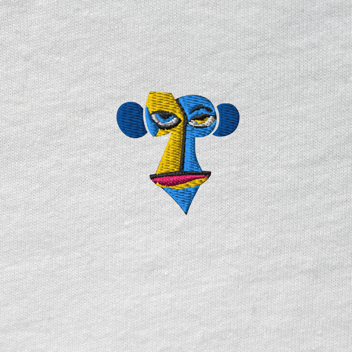 Unisex Hooded Long Sleeve Tee - WHITE - Apeing