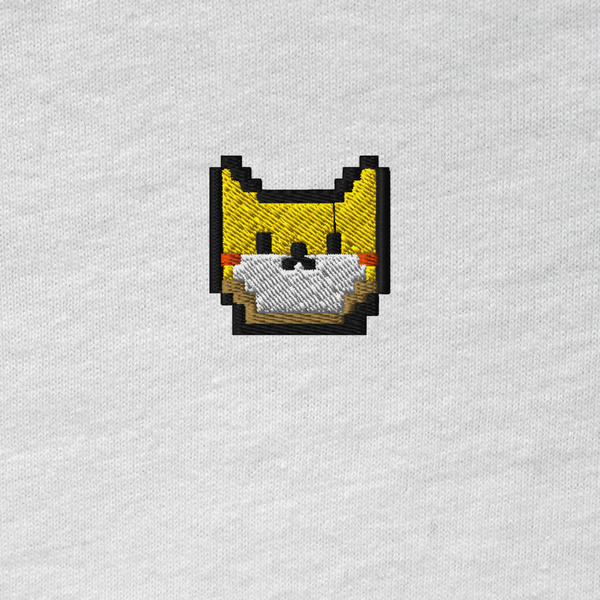 Unisex Hooded Long Sleeve Tee - WHITE - Catoshi