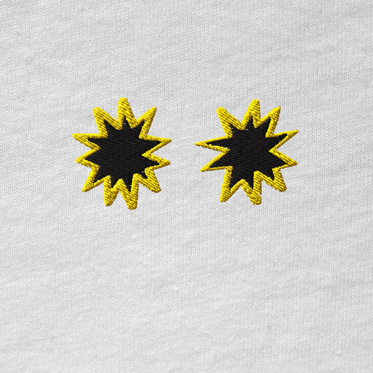 Unisex Hooded Long Sleeve Tee - WHITE - StarsEyes