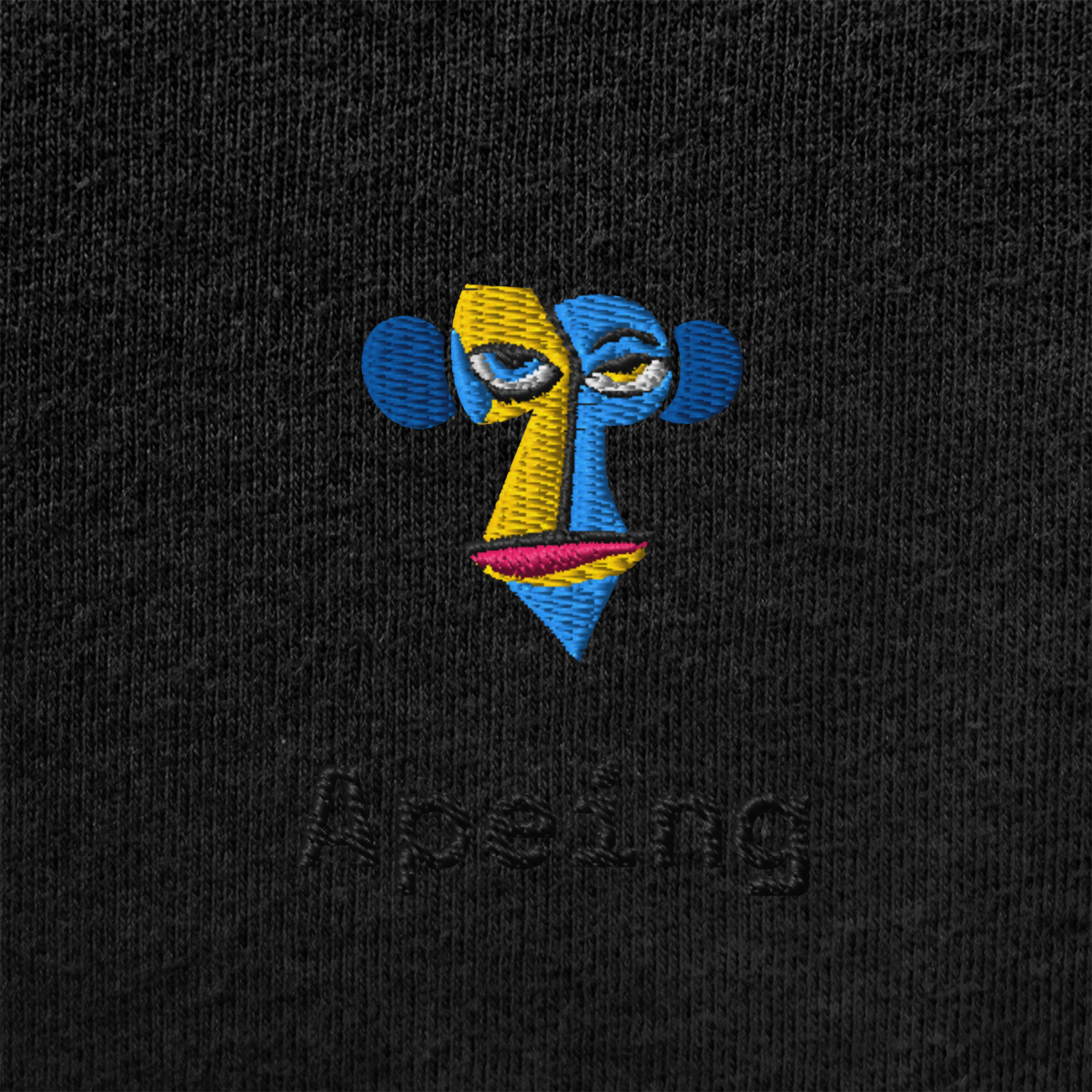 Unisex Muscle Shirt - BLACK - Apeing