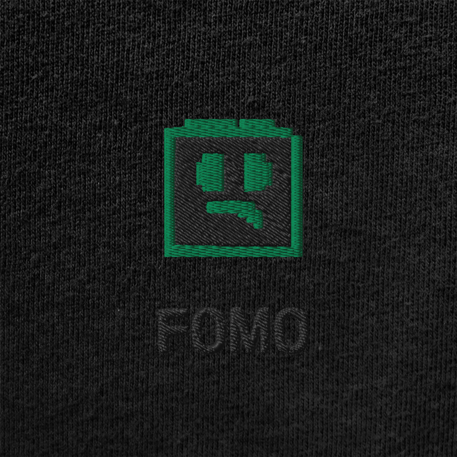 Unisex Muscle Shirt - BLACK - FOMO