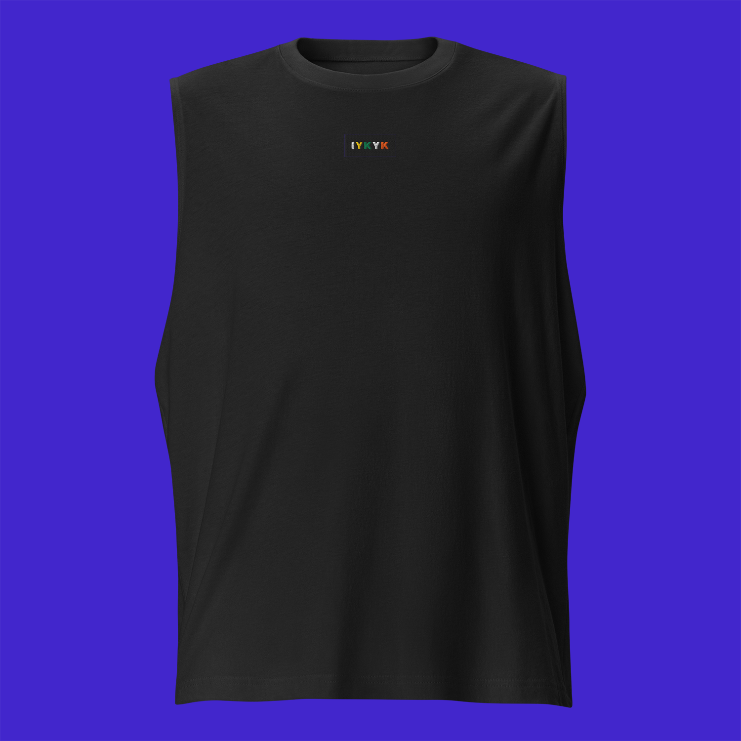 Unisex Muscle Shirt - BLACK - IYKYK