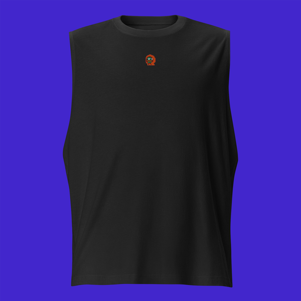 Unisex Muscle Shirt - BLACK - Kylepepe