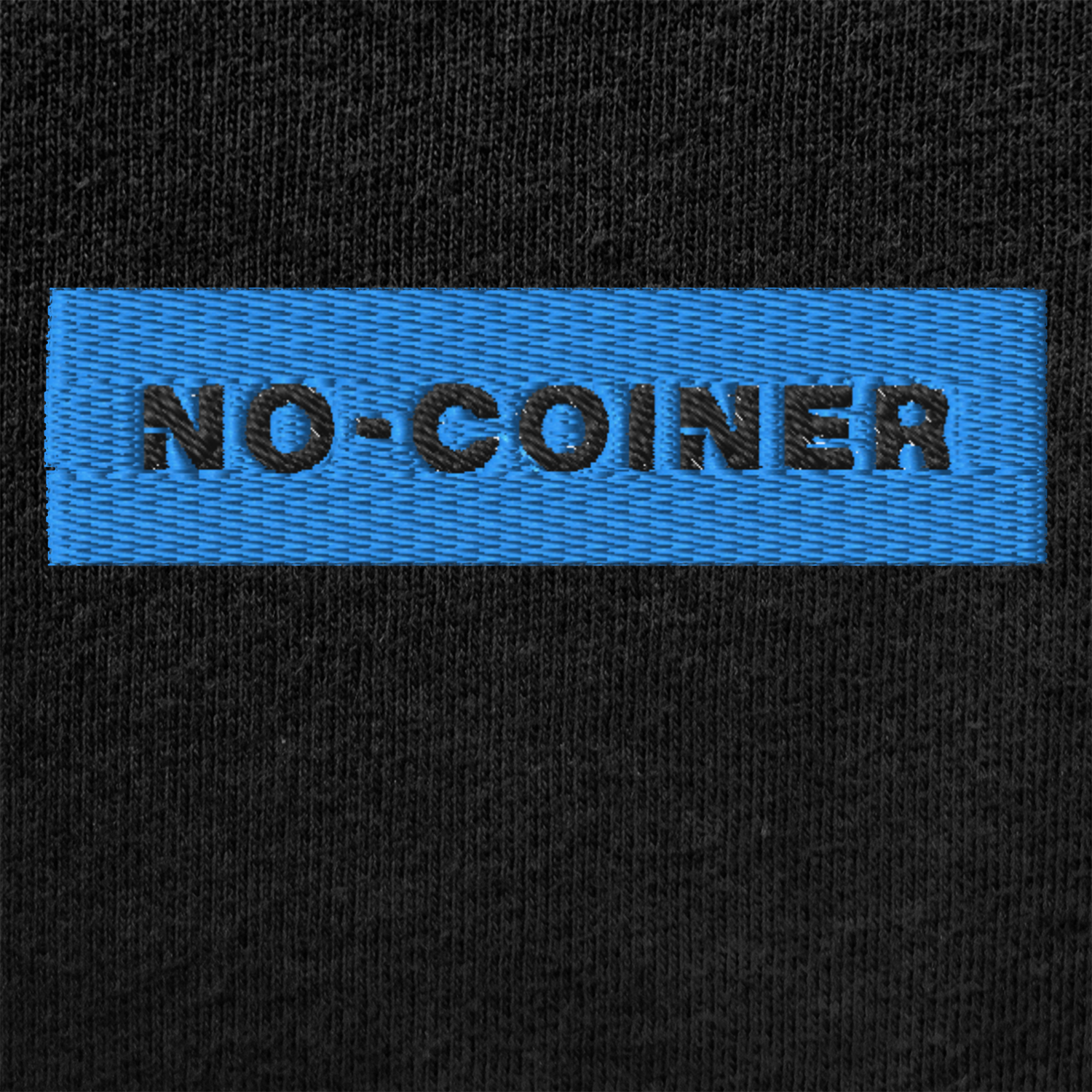 Unisex Muscle Shirt - BLACK - NO-COINER (blue)