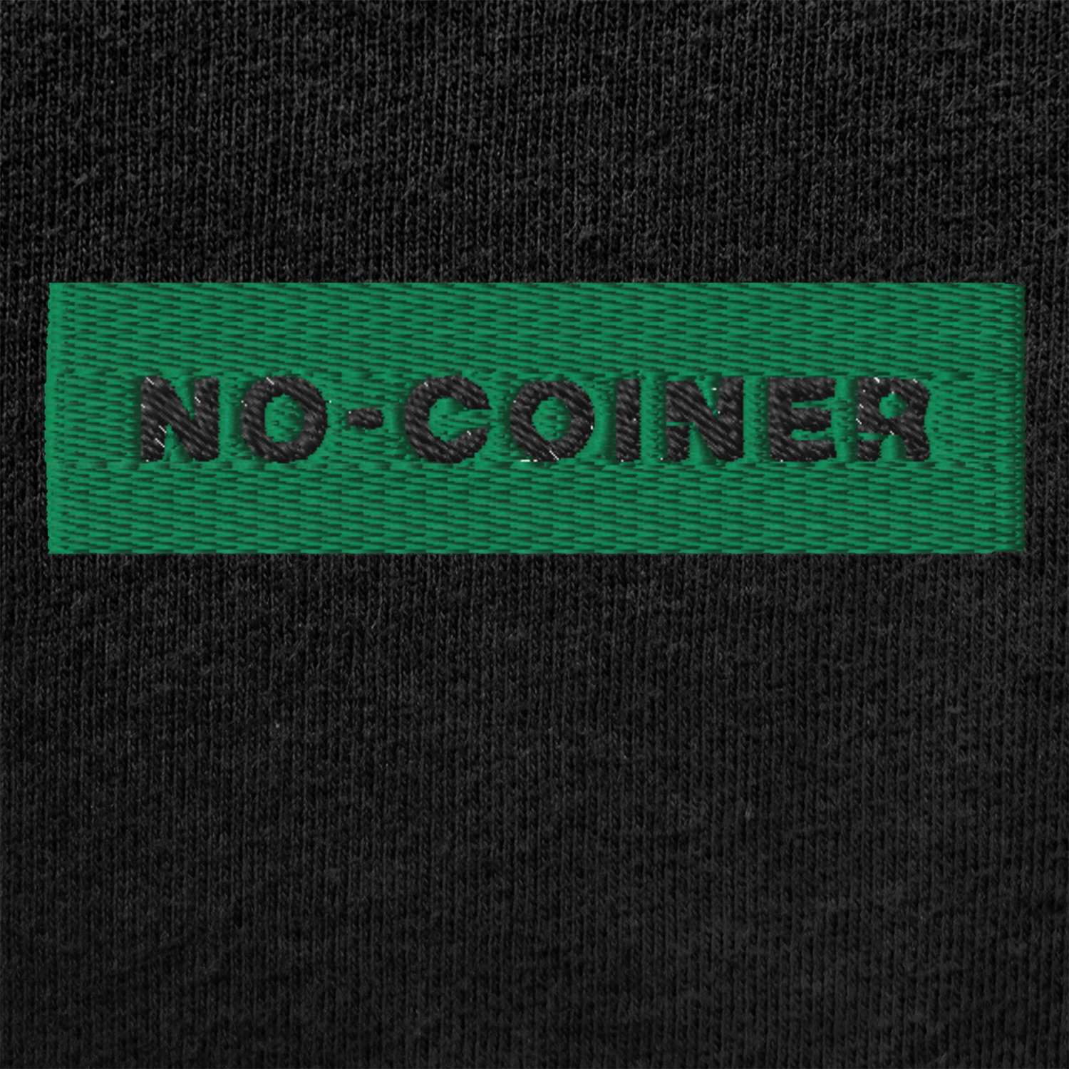 Unisex Muscle Shirt - BLACK - NO-COINER (green)