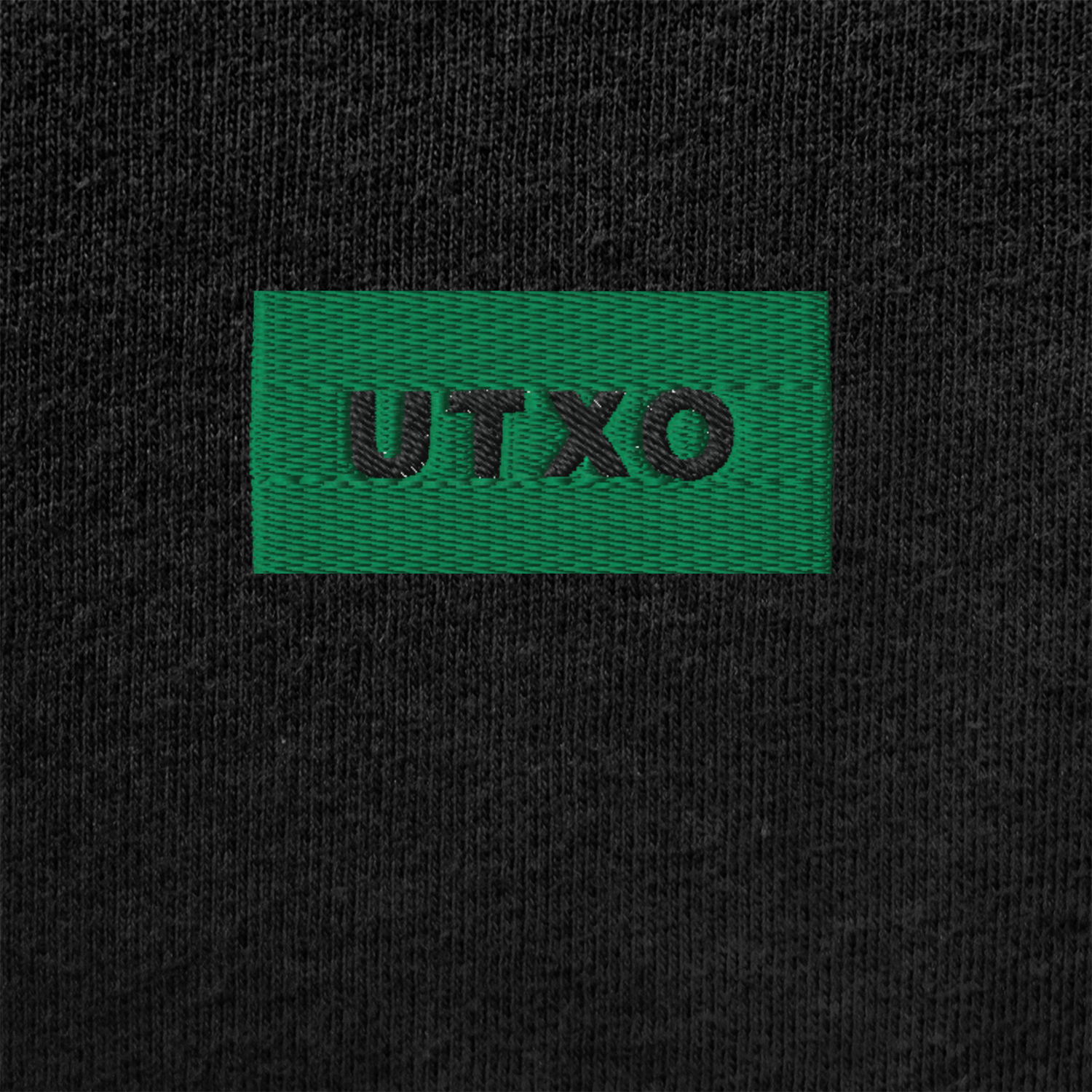 Unisex Muscle Shirt - BLACK - UTXO (green)