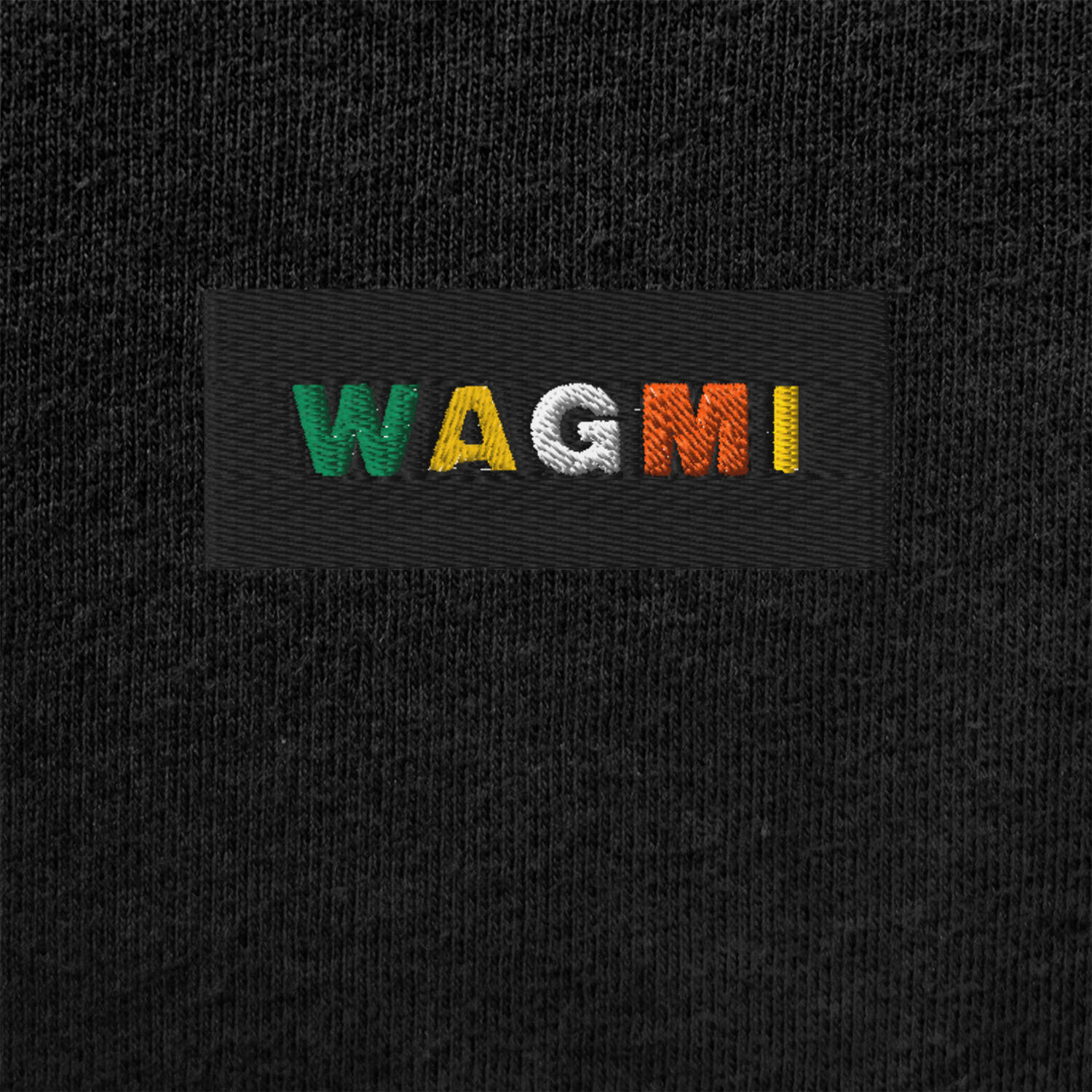 Unisex Muscle Shirt - BLACK - WAGMI